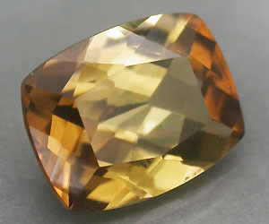 Piedra preciosa de topacio imperial natural rara sin tratar de 7,09 ct - 3