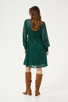 Cream Yana Dress Ponderosa Pine Animal