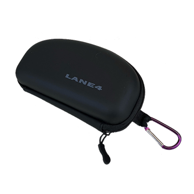 Brillenetui Goggle Case schwarz von Lane 4