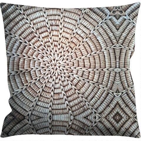 Cushion cover Sami root craft, Velvet, Jokkmokk design ELD