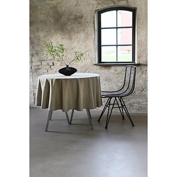 Rund Duk beige Ø180 CM