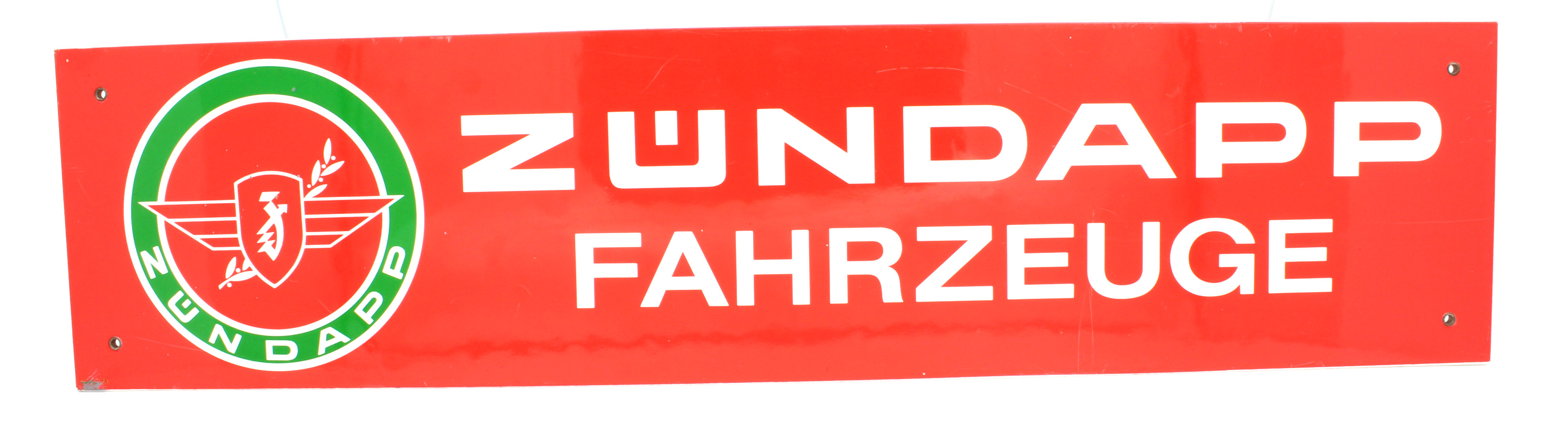 ZÜNDAPP FAHRZEUGE skylt.