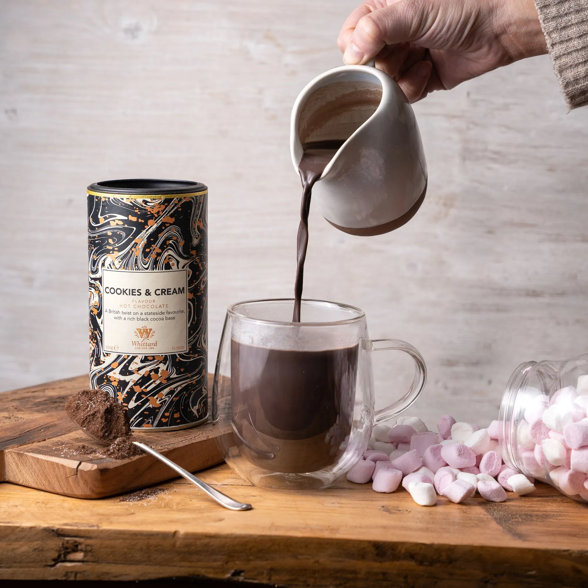 Whittard - Hot chocolate Cookies and Cream - 3