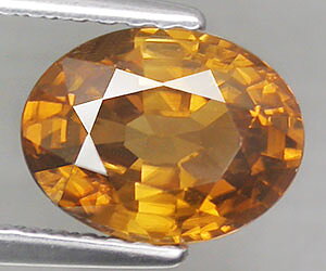 2,40 ct piedra preciosa de circón imperial genuina natural rara grande