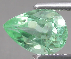 Piedra preciosa de turmalina Paraiba natural genuina muy rara de 0,94 ct - 3