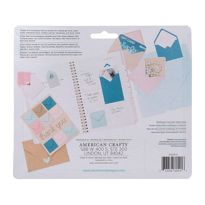 WeRMK Punch Board  - Mini Envelope
