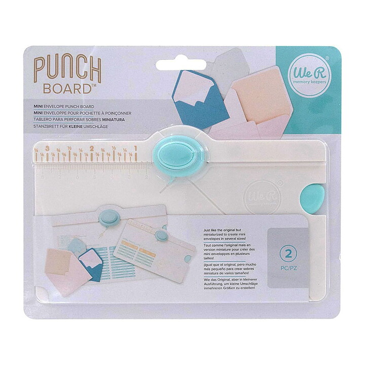 WeRMK Punch Board  - Mini Envelope