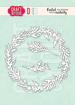 Craft & You Dies -Cedar Wreath