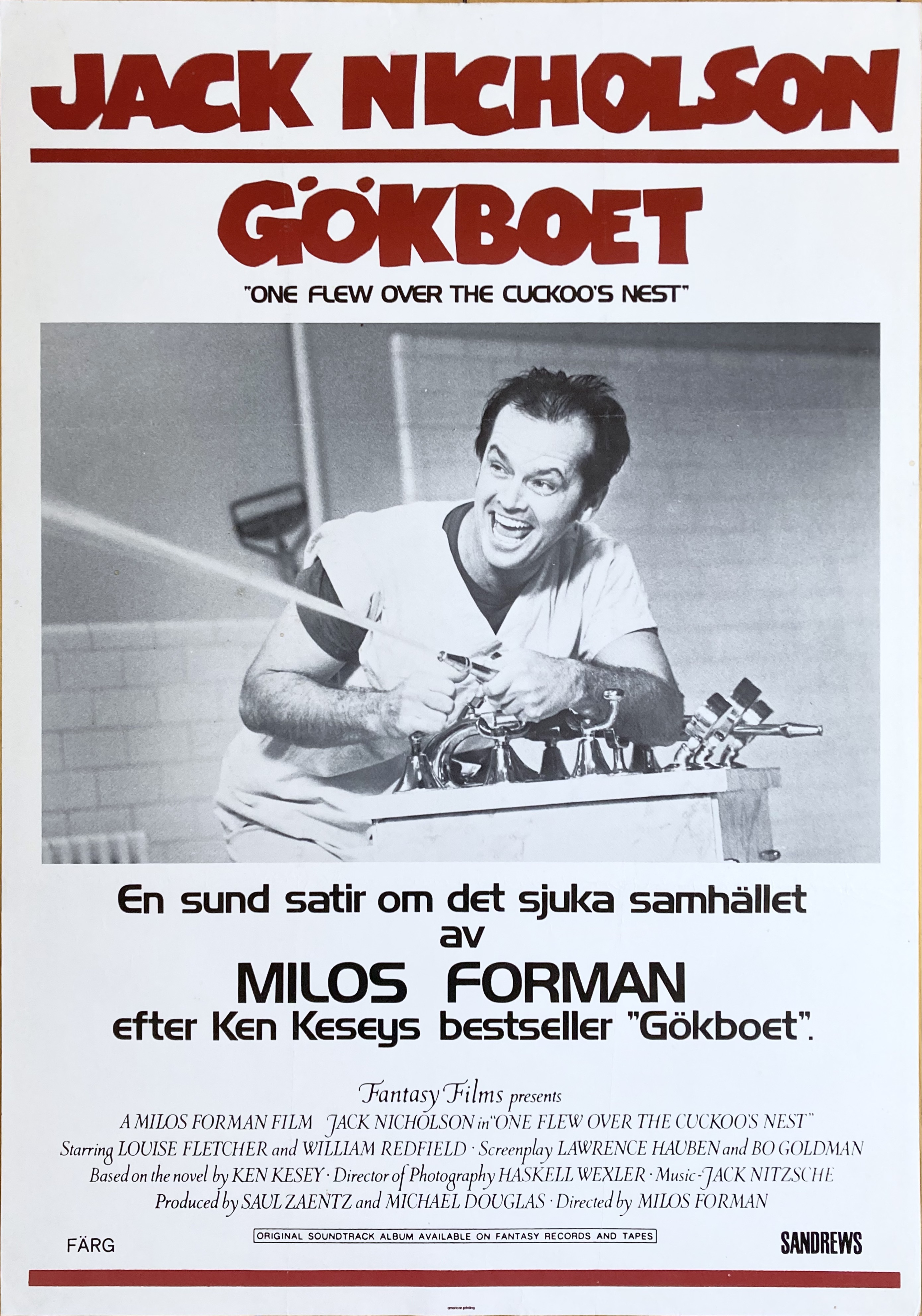 ONE FLEW OVER THE CUCKOO'S NEST (1975)