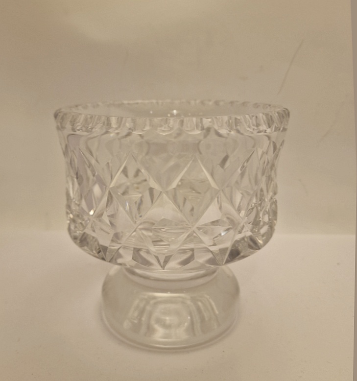 Boda Afors Bertil Vallien crystal bowl on foot