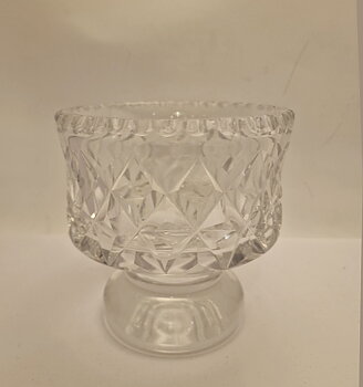 Boda Afors Bertil Vallien crystal bowl on foot