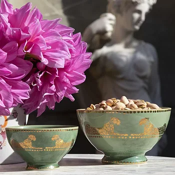 ORTIGIA Ceramic Bowls Large Green 