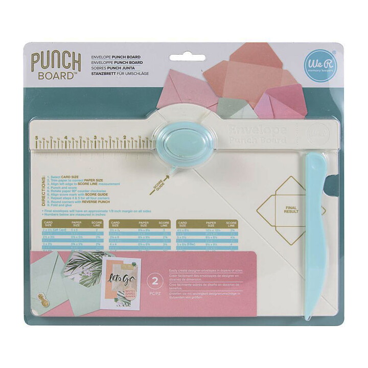 WeRMK Punch Board  - Large Envelope