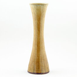 John Andersson (1950s) Unique Brown Hourglass Vase 29 cm