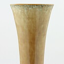 John Andersson (1950s) Unique Brown Hourglass Vase 29 cm