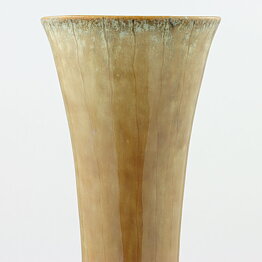 John Andersson (1950s) Unique Brown Hourglass Vase 29 cm
