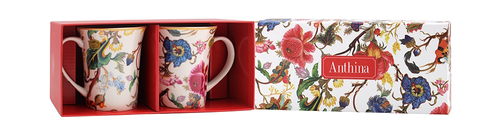 William Morris Anthina - 2-pack muggar i presentkartong - 2