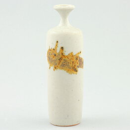 Rolf Palm (1972) Unique White/Brown Vase 12 cm