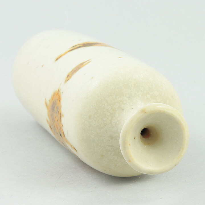 ロルフ・パルム  一点もの  白/茶色のベース  (12cm)  1972年