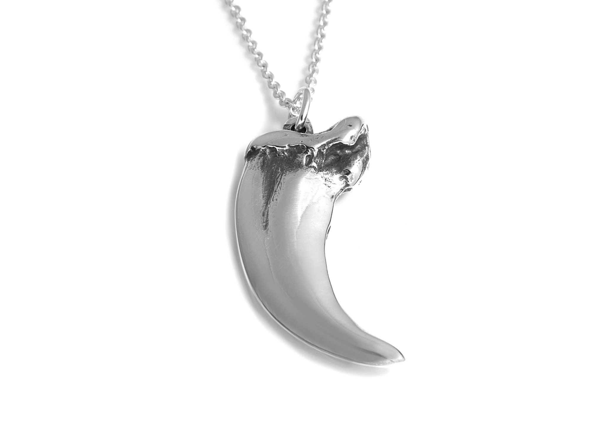 Vargklo Halsband, Varg Smycke i Silver - 2