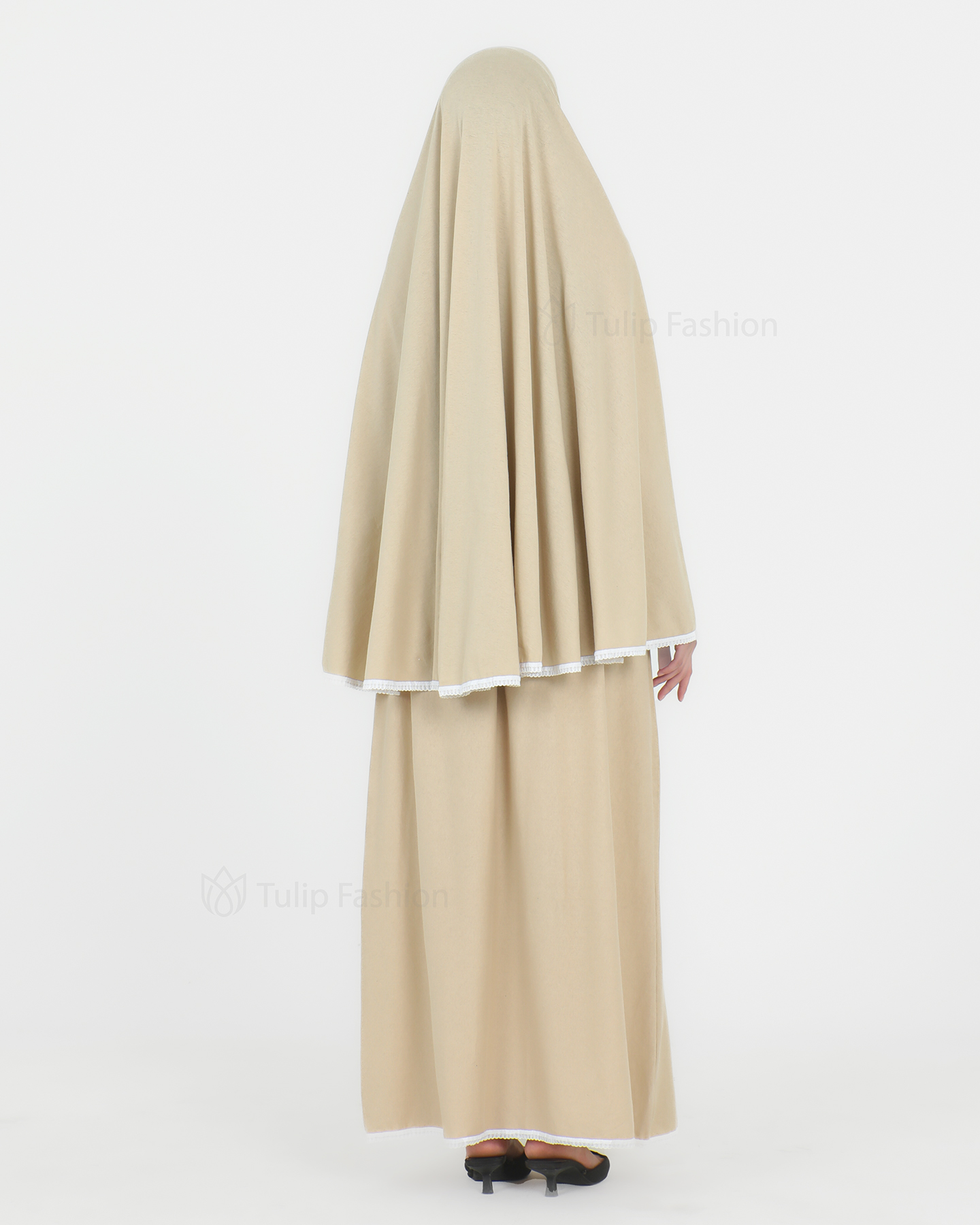 Prayer Clothes Heba - Beige - 5