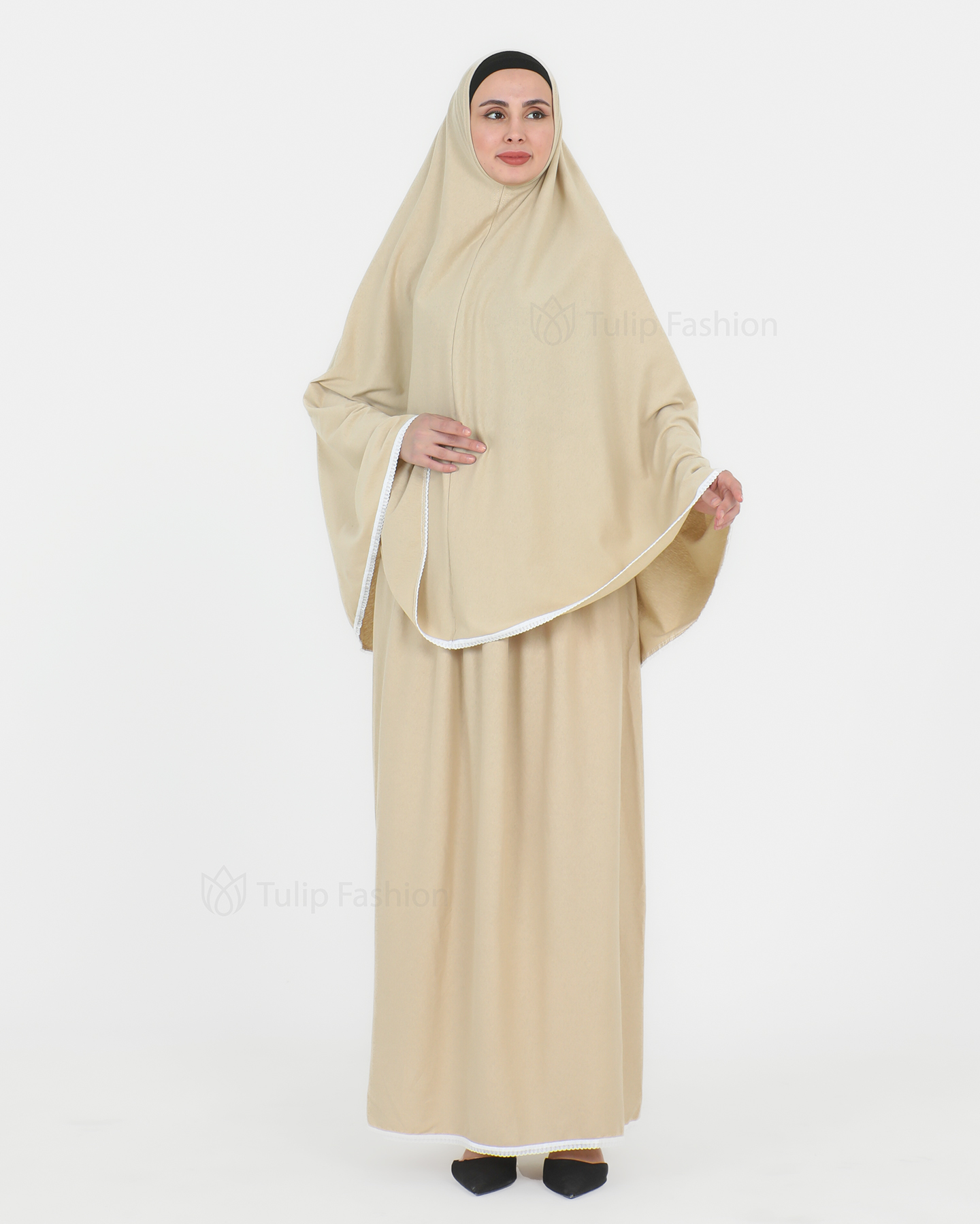 Prayer Clothes Heba - Beige - 2