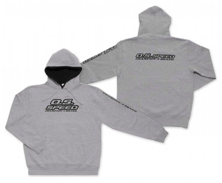 OS SPEED Hoodie 2023 Grå L