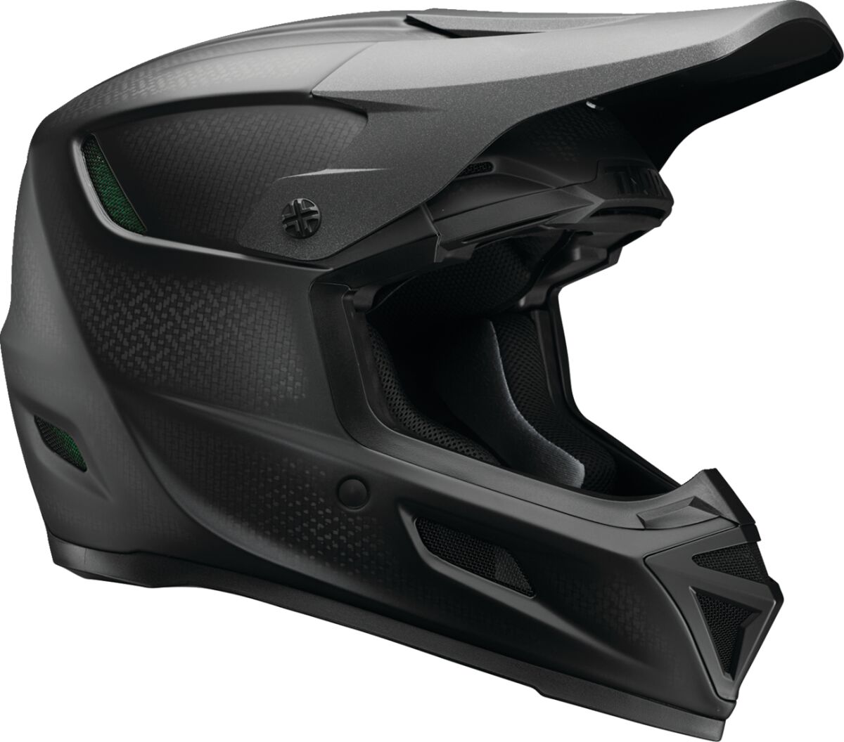THOR Reflex Sport Carbon Stealth MIPS® Crosshelm Zwart