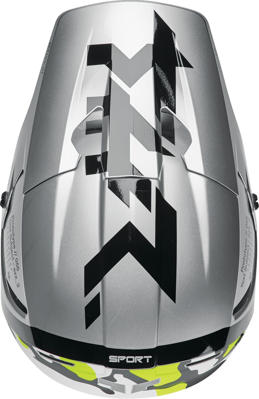 THOR Reflex Sport Riot MIPS® Crosshelm Zwart/ Hi-Vis Geel - 4