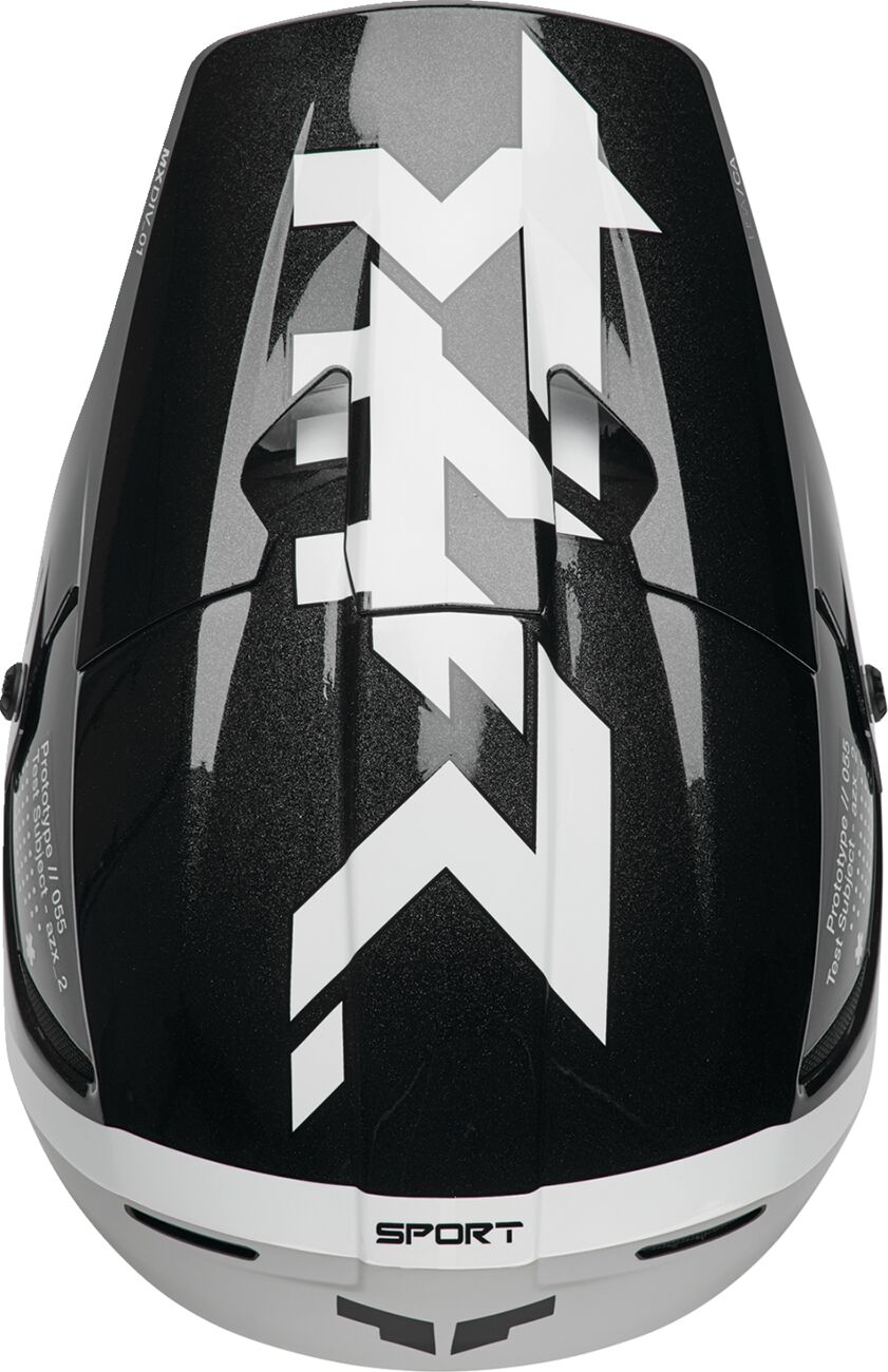THOR Reflex Sport Riot MIPS® MX Helmet Black/ White - 4