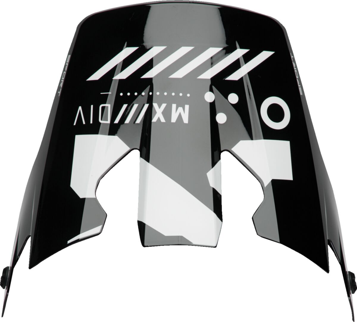 THOR Reflex Sport Helm-Visier Schwarz/ Grau