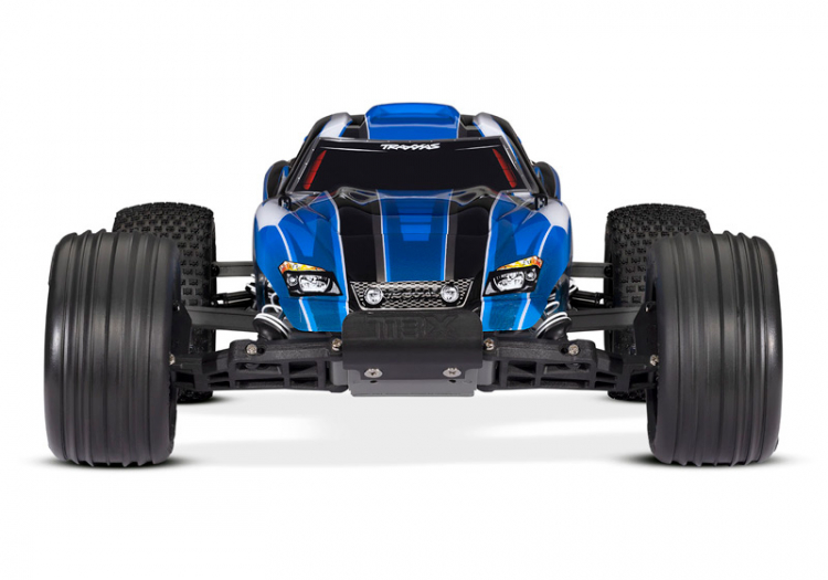 Traxxas Rustler 2WD 1/10 RTR TQ Blue -  includes battery and usb c charger - 6