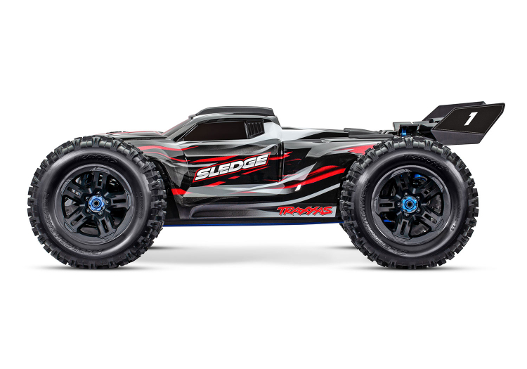Traxxas Sledge 1/8 Truck 6S Red (w/o battery and charger  )  - 4