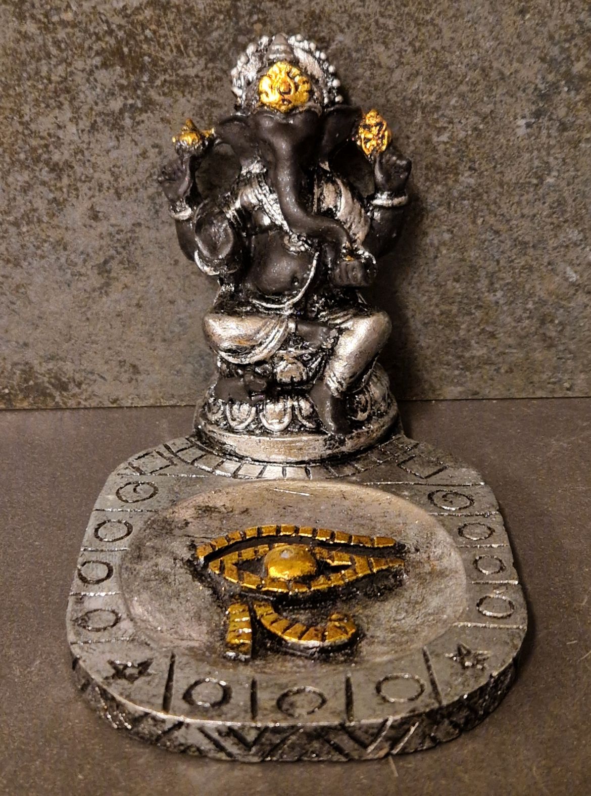 Ganesha Rökelsehållare  - oval form - 3