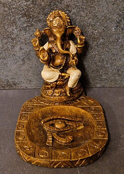 Ganesha Rökelsehållare  - oval form