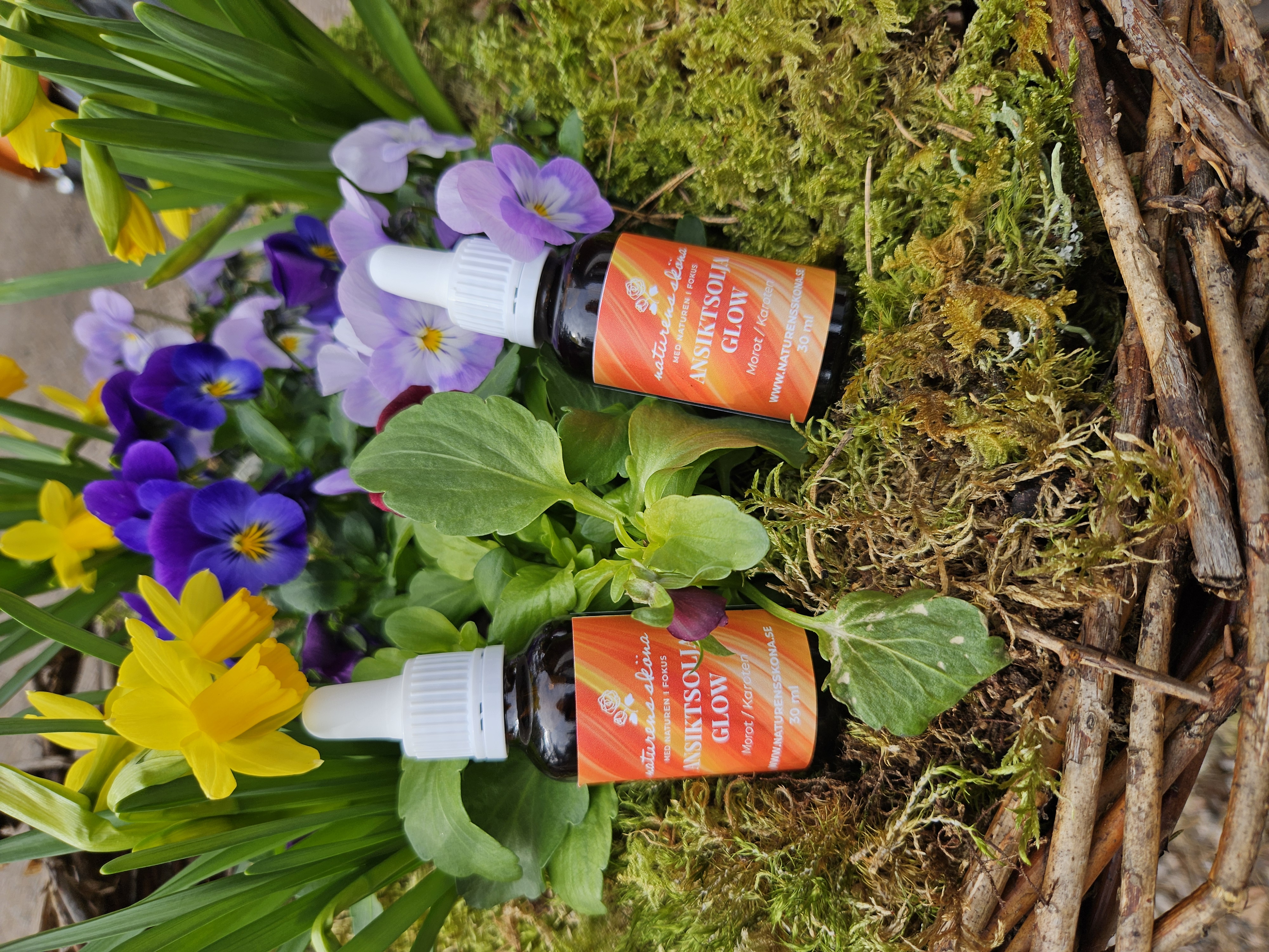 Ansiktsolja Glow karotin 30ml - Naturens sköna - 2