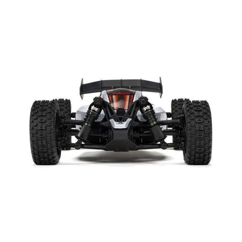 ARRMA TYPHON GROM 223S BLX Brushless 4X4 Small Scale Buggy RTR, Silver - 14
