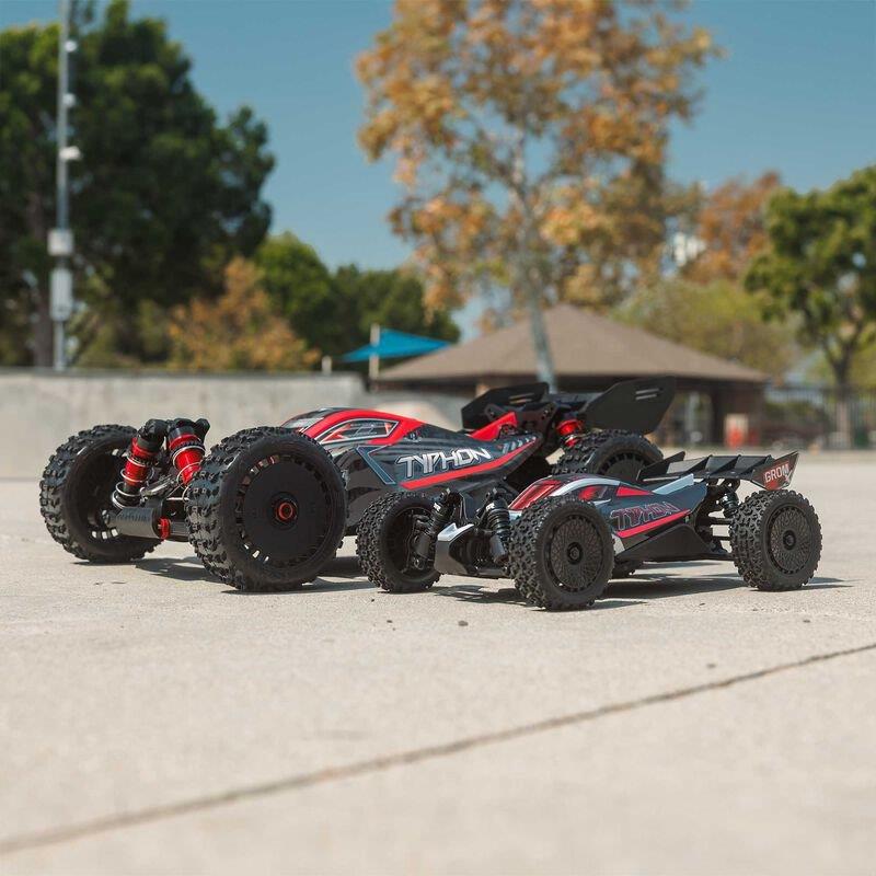 ARRMA TYPHON GROM 223S BLX Brushless 4X4 Small Scale Buggy RTR, Silver - 10