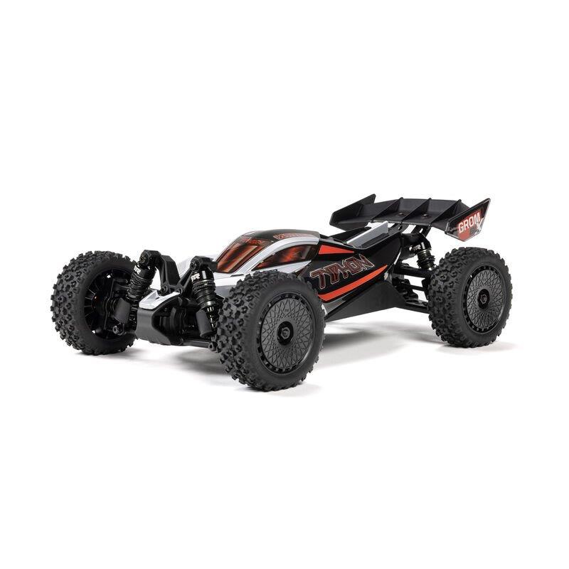 ARRMA TYPHON GROM 223S BLX Brushless 4X4 Small Scale Buggy RTR, Silver - 2