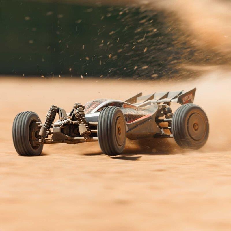 ARRMA TYPHON GROM 223S BLX Brushless 4X4 Small Scale Buggy RTR, Silver - 4