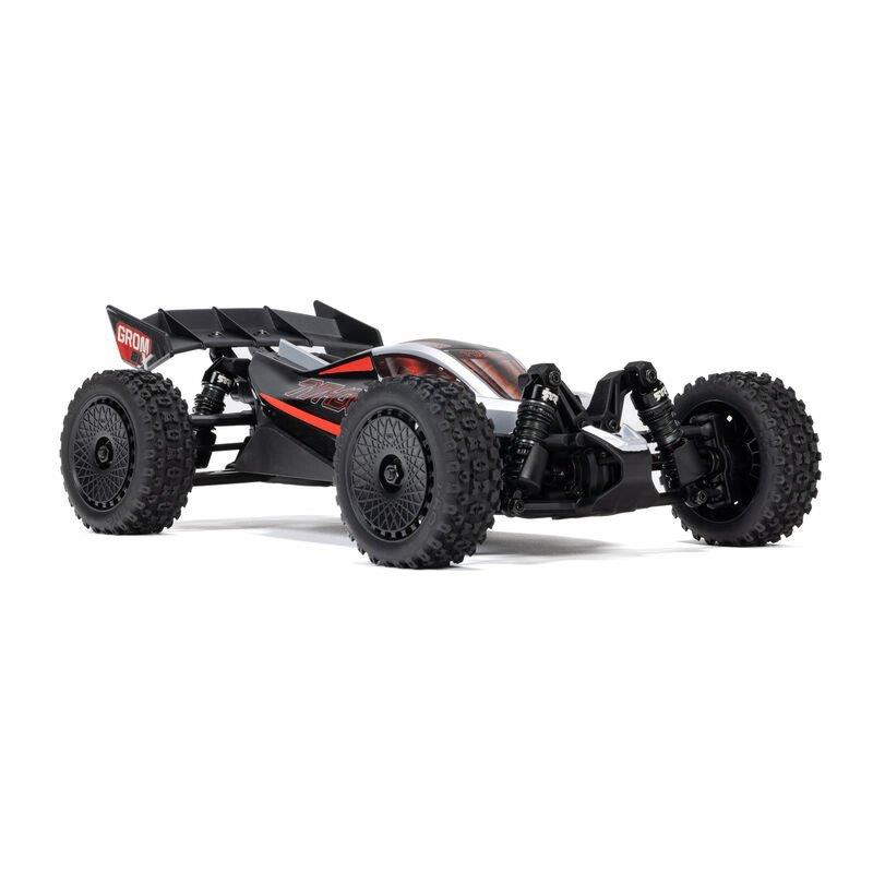 ARRMA TYPHON GROM 223S BLX Brushless 4X4 Small Scale Buggy RTR, Silver - 12