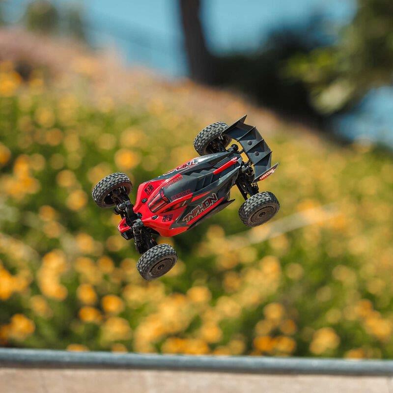 ARRMA TYPHON GROM 223S BLX Brushless 4X4 Small Scale Bgy RTR, Bttry & Chrgr, Red - 4