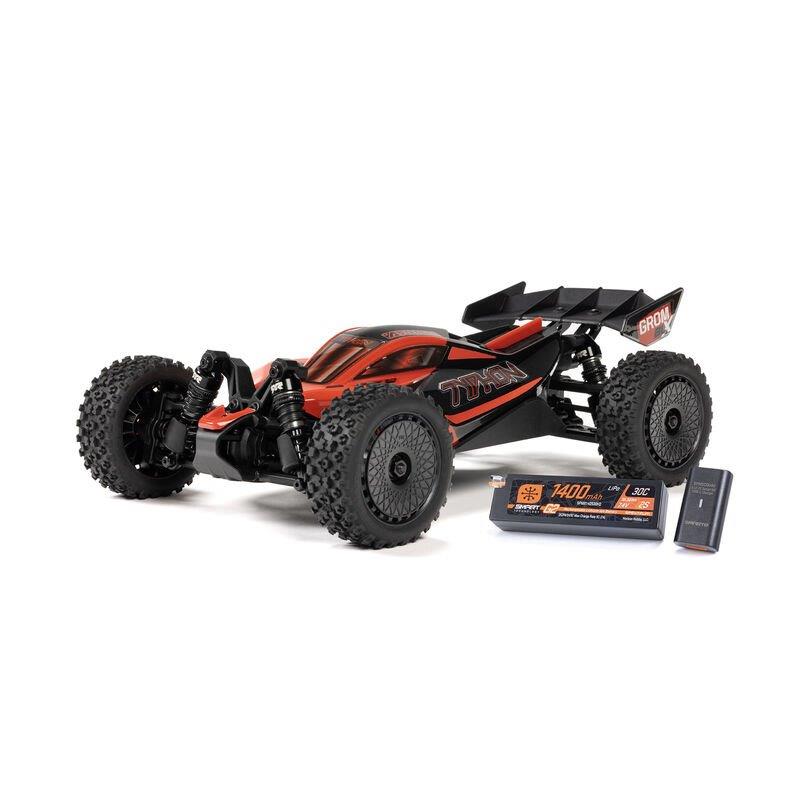 ARRMA TYPHON GROM 223S BLX Brushless 4X4 Small Scale Bgy RTR, Bttry & Chrgr, Red - 2