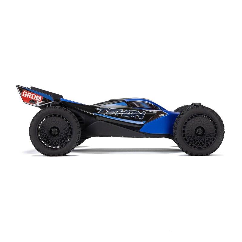 ARRMA TYPHON GROM 223S BLX Brushless 4X4 Small Scale Bgy RTR, Bttry, Chrgr, Blue - 8