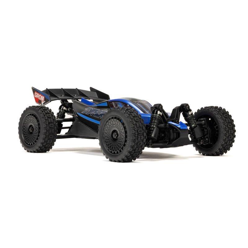 ARRMA TYPHON GROM 223S BLX Brushless 4X4 Small Scale Bgy RTR, Bttry, Chrgr, Blue - 9