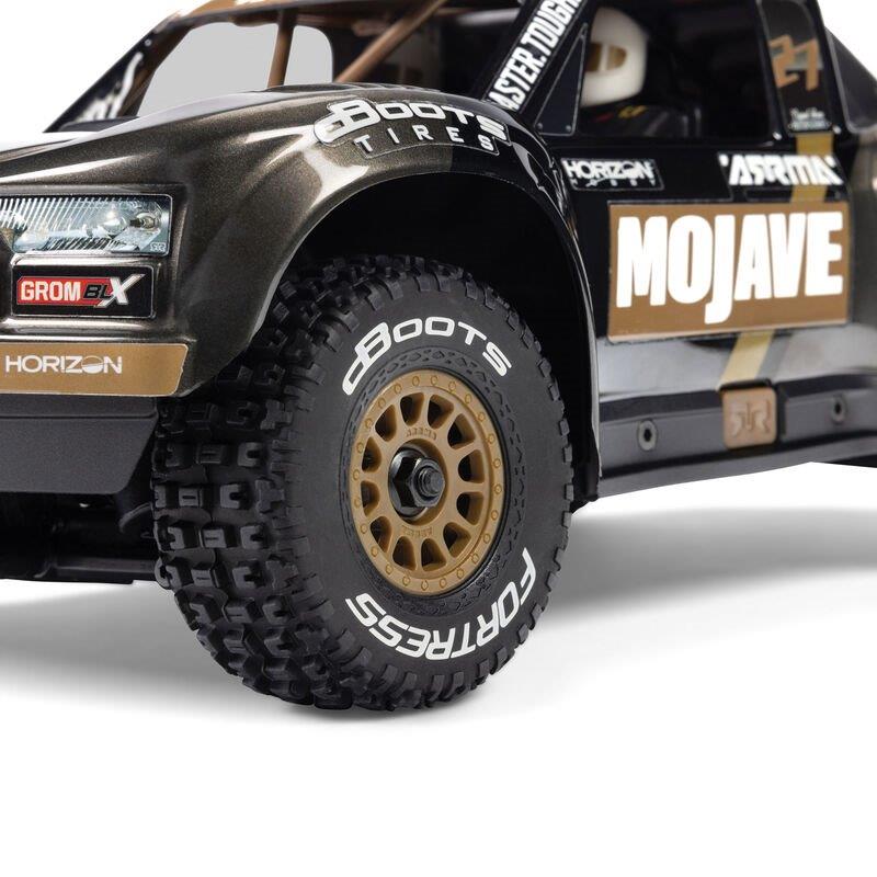 ARRMA MOJAVE GROM 223S BLX Brushless 4X4 Small Scale Desert Truck RTR, Black - 17