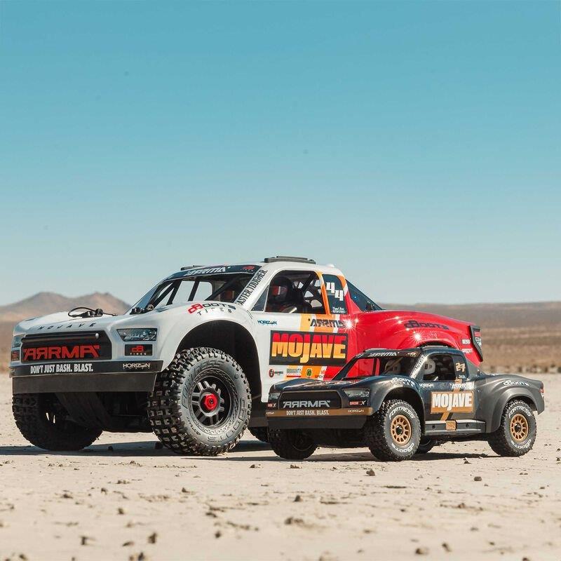 ARRMA MOJAVE GROM 223S BLX Brushless 4X4 Small Scale Desert Truck RTR, Black - 5