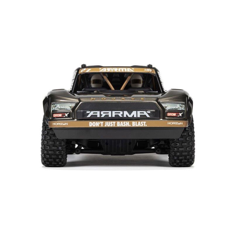 ARRMA MOJAVE GROM 223S BLX Brushless 4X4 Small Scale Desert Truck RTR, Black - 10