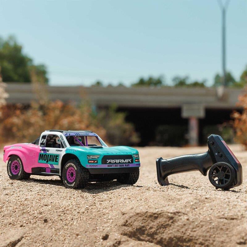 ARRMA MOJAVE GROM 223S BLX Brushless 4X4 Small Scale Truck RTR Bttry, Chrgr Teal - 8