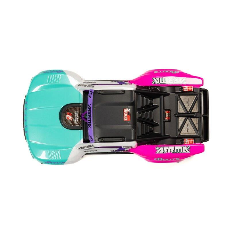 ARRMA MOJAVE GROM 223S BLX Brushless 4X4 Small Scale Truck RTR Bttry, Chrgr Teal - 14